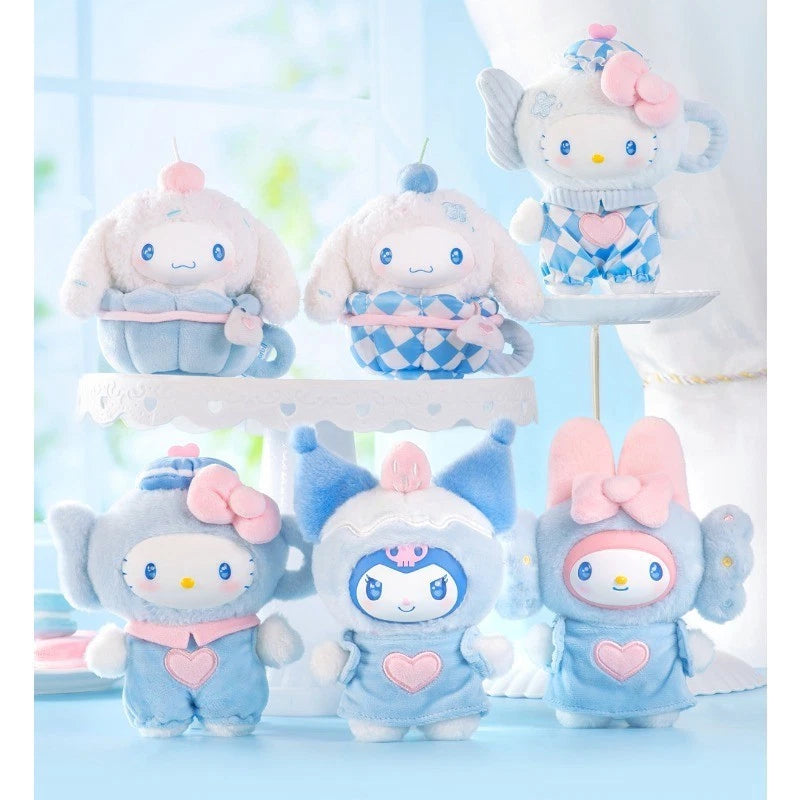 Sanrio Characters Blue Flutter Series Plush Blind Box Hello Kitty, Kuromi, My Melody, Cinnamoroll, and more
