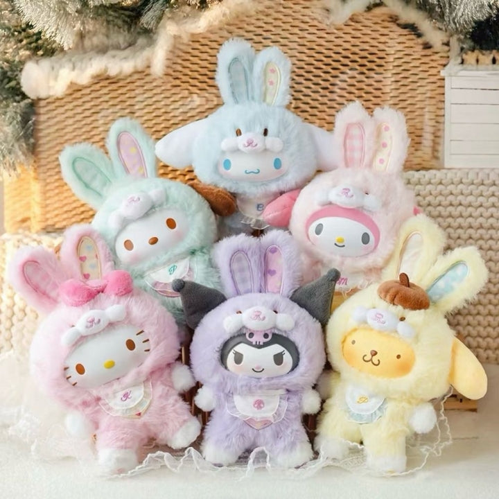 Full sanrio elf bunny set - Hello Kitty, My Melody, Kuromi, Cinnamoroll, Pompompurin, Pochacco
